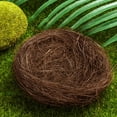 thumbnail image 4 of BESTYASH 12Ud Nido Decorativo Artificial Color Marrón Ideal Para Fotografía Y De Pájaros, 4 of 6