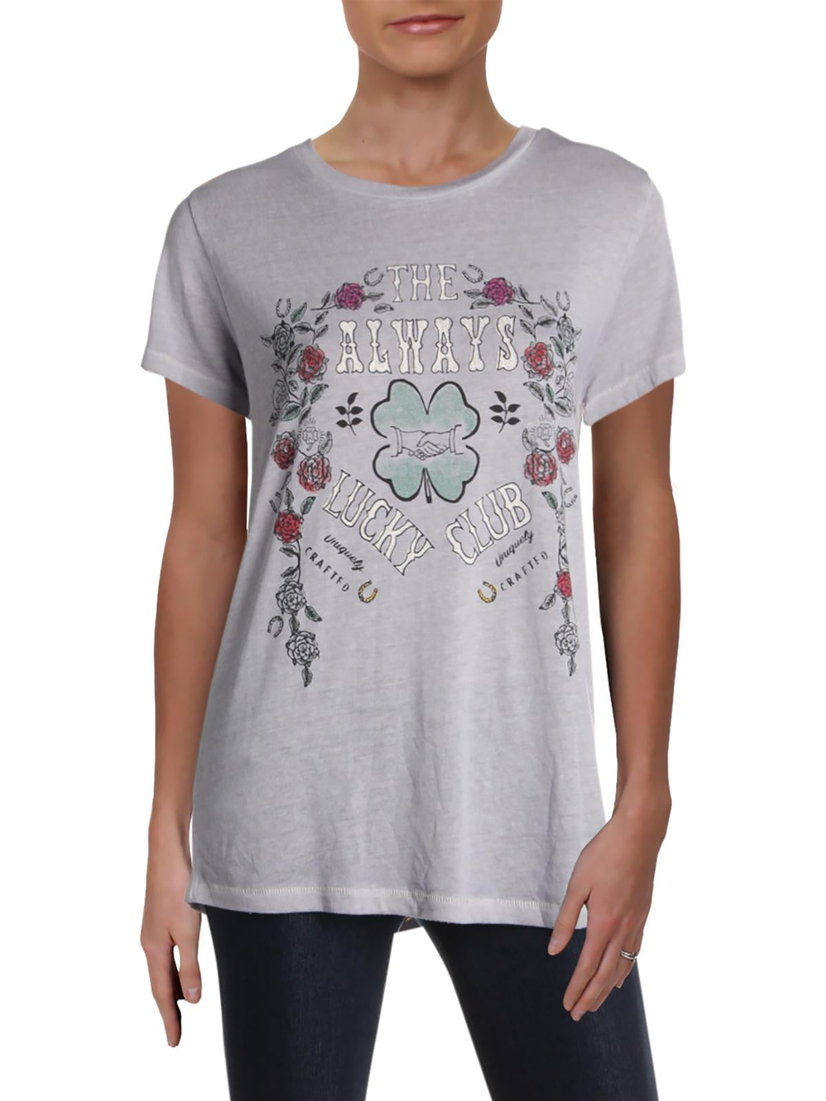 lucky brand t shirts women's