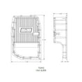 thumbnail image 7 of B&M 70392 Automatic Transmission Oil Pan, 7 of 7