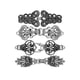 thumbnail image 4 of 4 piezas de broches para suéter, chal, capa, cuello portátil, cárdigan Plata, 4 of 9
