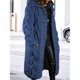 thumbnail image 2 of Cárdigan de Larga de Punto Grueso para Mujer, Suéter de Otoño Invierno de Gran Tamaño con Botones y Bolsillo. Azul Vaquero XL, 2 of 7