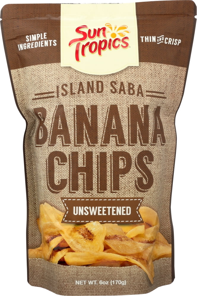 Banana Chip Unsweetened, 6 oz, 1 Pack
