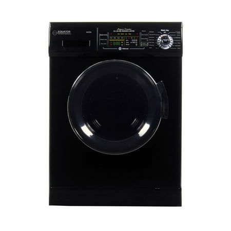 Equator 1.6 cu.ft. Compact Combination Washer Dryer with Vented/Ventless Drying with Quiet feature and Easy to Use Control Panel 2019 Model in (Best Ventless Dryer 2019)