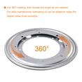 thumbnail image 4 of 9inch Metal Lazy Susan Turntable Rotating Swivel round Shape Silver Tone 1pack, 4 of 6