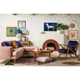 thumbnail image 6 of Gingko Blue Peel & Stick Wallpaper by Drew Barrymore Flower Home, 6 of 8