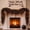 1.5m/4.92ft, variant on Halloween Lighted Creepy Vine Garland Faux Black Led Spooky Mantel Lights Gothic Glowing Branches Indoor Outdoor Fireplace Fall Decorative Home Decor