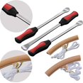 thumbnail image 5 of 6pcs Tire Lever Spoon Set Bike Tire Lever Tool Spoon And Wheel Rim Protectors Portable Changing Removing Tool Kit Tyre Levers For Motorcycle Bike Car, 5 of 5