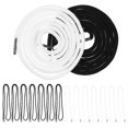 thumbnail image 1 of Miangastore Drawstring Cord Cotton Polyester Metal Heads 16Pcs 53.05X0.20X0.20in, 1 of 9