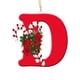 thumbnail image 1 of Oioii 26 Letters Ornaments Christmas Tree Decoration Personalized Christmas Letter Christmas Tree Hanging Pendant Xmas Alphabet Letters for Christmas Tree Christmas Ornaments, 1 of 1