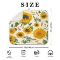 thumbnail image 3 of Sunflower Counter Mat for Dish Drying, Microfiber Pad for Kitchen Sink or Counter, Foldable Absorbent Rack Style 16x18 Inch, 3 of 6