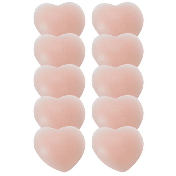 Stick On Bra Invisible Silicone Breast Lift Nipple Covers Adhesive Bras for  Girls and Women Nude at  Women's Clothing store