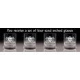 thumbnail image 2 of McCafferty Irish Coat of Arms Nob Hill Tumblers - Set of 4, 2 of 3