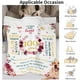 thumbnail image 5 of LHSHID 100th Birthday Decorations for Women Best 100th Birthday Gifts Soft Throw Blanket Gift Ideas for 100 Year Old Woman Birthday for Turning 100 Mom Grandma Wife 40"x50", 5 of 6