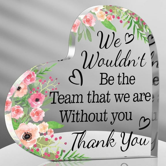 Thank You Gift for Women Inspirational Gift Office Coworker Gifts Graduation Gift for Friends Classmates Colleague Leaving Job Farewell Gift Teacher Appreciation Keepsake(Flower)