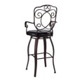 thumbnail image 4 of Zina Crested Back Bar Stool, 4 of 5