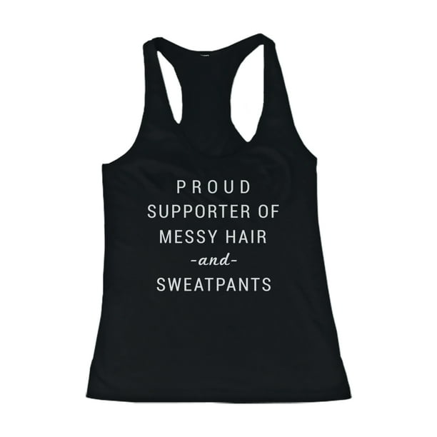 tank top and sweatpants