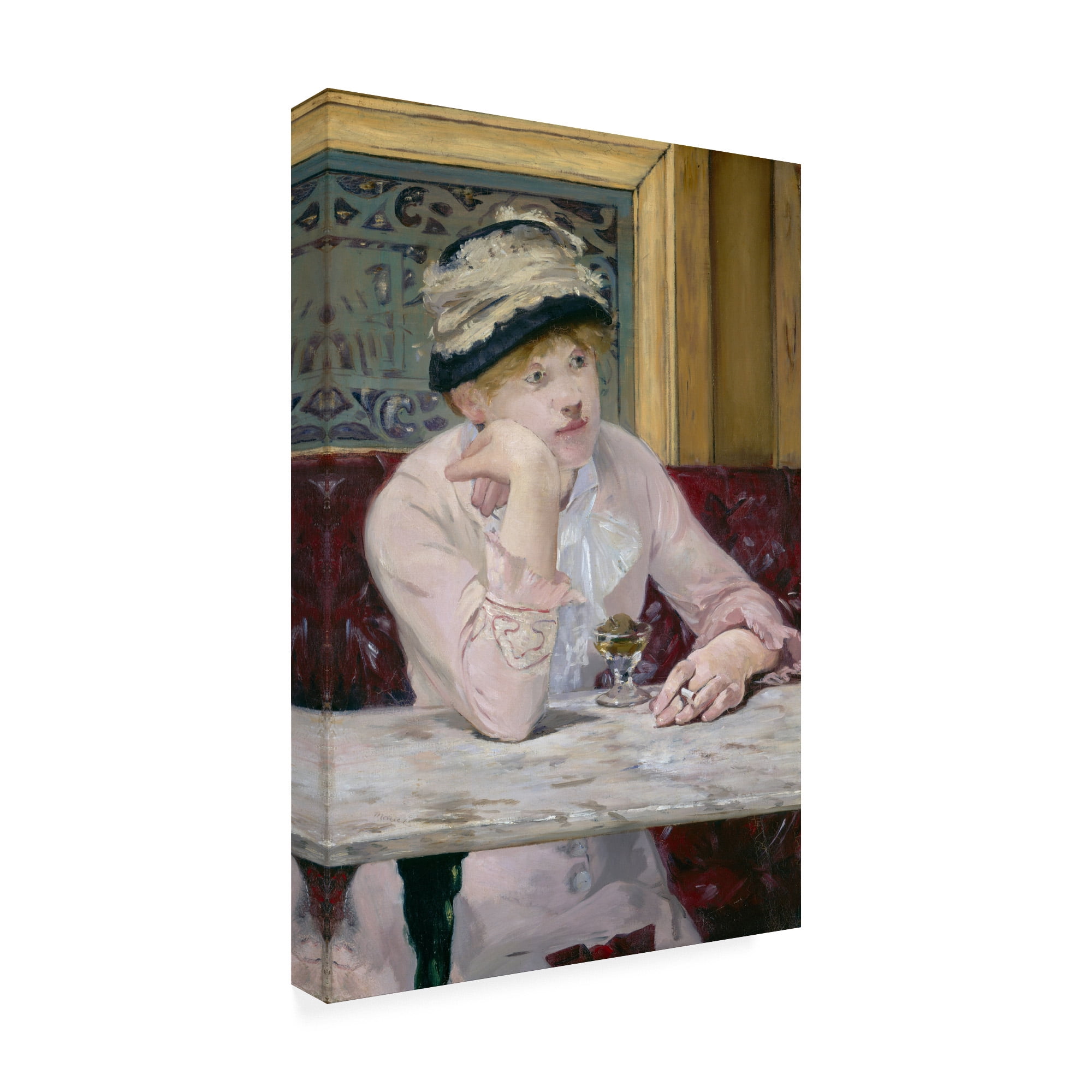 Trademark Fine Art 'Plum Brandy' Canvas Art by Manet