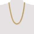 thumbnail image 2 of Real 14kt Yellow Gold 11mm Semi-Solid Miami Cuban Chain; 26 inch; Lobster Clasp; for Adults and Teens; for Women and Men, 2 of 5