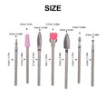 thumbnail image 4 of 7pcs Nail Drill Bits Set for Pedicure & Manicure Replacement Drill Bits Heads Electric Nail Drill Machine Accessories, 4 of 4