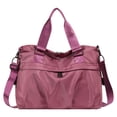 thumbnail image 1 of Bolso de viaje de gran capacidad para hombre y mujer, color morado, 1 of 9