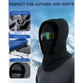 thumbnail image 3 of Outdoor Winter Warm Hat Neckband Integrated Cycling Mask, All-in-One Protection Windproof Neck Mask with 360° Windproof Design for Sports Ski Head Cover, 3 of 7