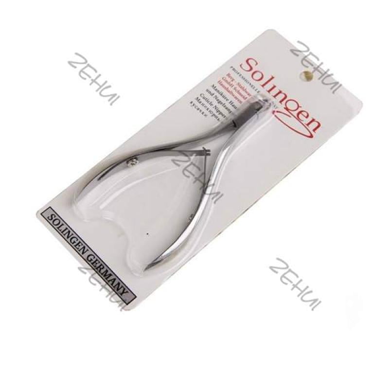Stainless Steel Nail Cuticle Nipper Cutter Clipper with Double Springs Manicure Pedicure Tool