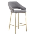 thumbnail image 1 of Banco Kessa Muebles Melanka Gris y Oro, 1 of 2