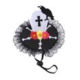thumbnail image 3 of Halloween Pet Hat Bow Tie Set Modeling Cat Dog Festive Costume Transformation Set, 3 of 6