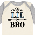 thumbnail image 4 of Inktastic Lil Bro Announcement Boys Brother Boys Long Sleeve Baby Bodysuit, 4 of 5