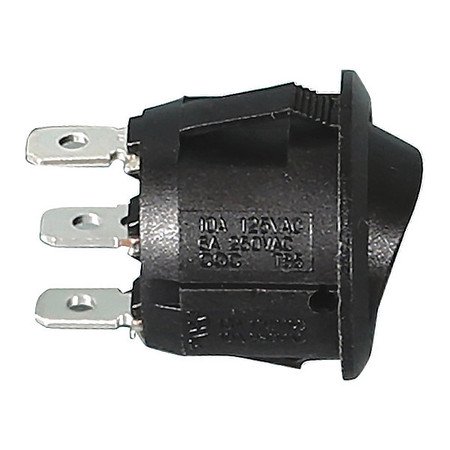 Buyers Products 6391103 Rocker Switch Round Black On Off On