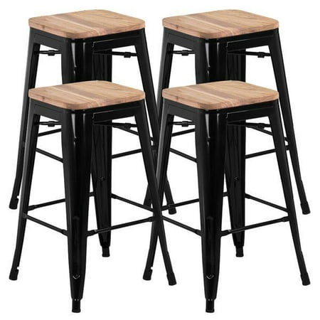 Dining Room Rectangular Bar Stool - Yaheetech 26