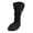 Black L, variant on Dog Recovery Sleeve for Injured Paws, Post-Surgery Leg Protector with Non-Slip Sole, Breathable Wound Cover Bootie for Small Medium Large Dogs, Semi-Dull Polyester