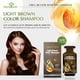 thumbnail image 4 of Herbishh Hair Color Shampoo 10 Sachet +1 Argan Hair Mask Pouch | 3 in 1 Hair Dye | PPD Free | Easy to Use | Gray Coverage | Travel Size | Available in 6 Colors | (Light Brown), 4 of 5
