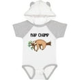 thumbnail image 3 of Inktastic Nap Champ Cute Sleeping Sloth Boys or Girls Baby Bodysuit, 3 of 5