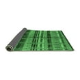 thumbnail image 2 of Ahgly Company Indoor Round Oriental Emerald Green Industrial Area Rugs, 7' Round, 2 of 4