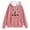 Pink, variant on Norvella Womens Hockey Stick Print Hoodies Long Sleeve Hooded Sweatshirt Relaxed Fit Kangaroo Pocket Ribbed Pullover Top