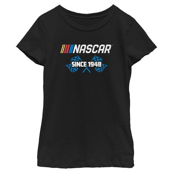 Girls NASCAR Racing Flags Since 1948 T Shirt
