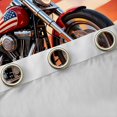 thumbnail image 4 of Manfei Sporty Motorcycle Blackout Curtains,Vintage American Flag Curtains Pack of 2 (42x84 Each),Blue Red White, 4 of 7