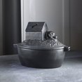 thumbnail image 2 of Plow & Hearth Cast Iron Dog House Wood Stove Steamer, 2 of 5
