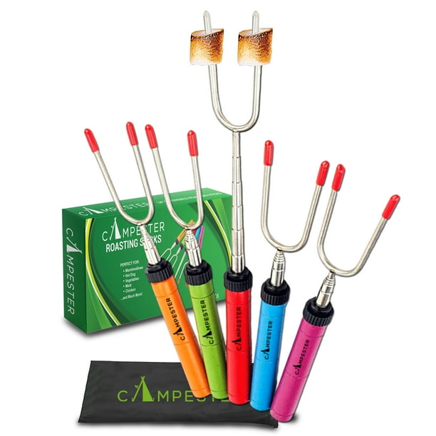 Campester Marshmallow Roasting Sticks Stainless Steel Smore Skewer