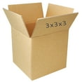 thumbnail image 3 of 30-Box 3x3x3 EcoSwift Cardboard Packing Moving Shipping Box Corrugated Carton, 3 of 5