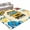 Cream, variant on 2x3 Ft Entryway Area Rug, Yellow Cartoon Truck Kitchen Rug Runner Washable Floor Mat, Cute Engineering Vehicle Non Slip Indoor Door Mat Throw Carpet for Bathroom Living Room Bedroom