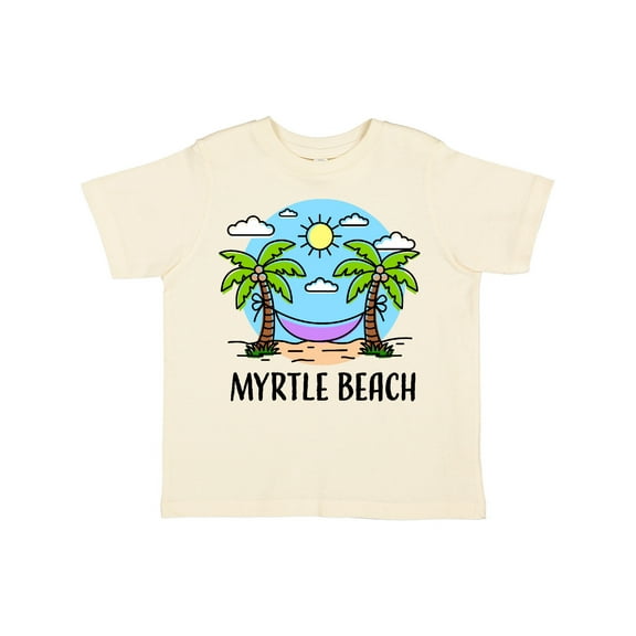 Inktastic Summer Vacation in Myrtle Beach Boys or Girls Toddler T-Shirt