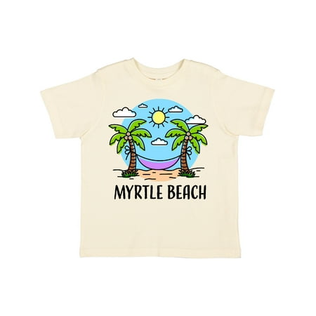 

Inktastic Summer Vacation in Myrtle Beach Gift Toddler Boy or Toddler Girl T-Shirt