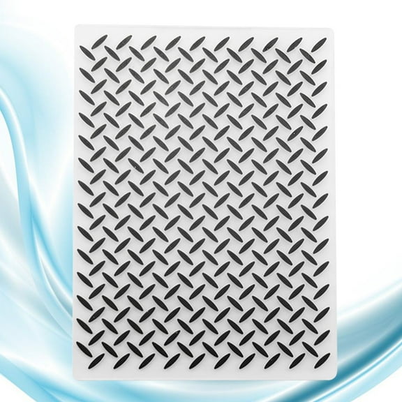 Soimiss Flower Embossing Folder Embossing Accessories Black 1Pack for Photo Album Decoration