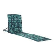 thumbnail image 1 of Silla de playa plegable del piso, estera de bronceado del sillón plegable, silla de playa del piso verde, 1 of 8