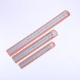 thumbnail image 3 of Regla de Metal de 3 uds., regla métrica de acero inoxidable de 6,8,12 pulgadas, regla de Metal de borde recto, regla maquinista, regla Imperial, 3 of 5