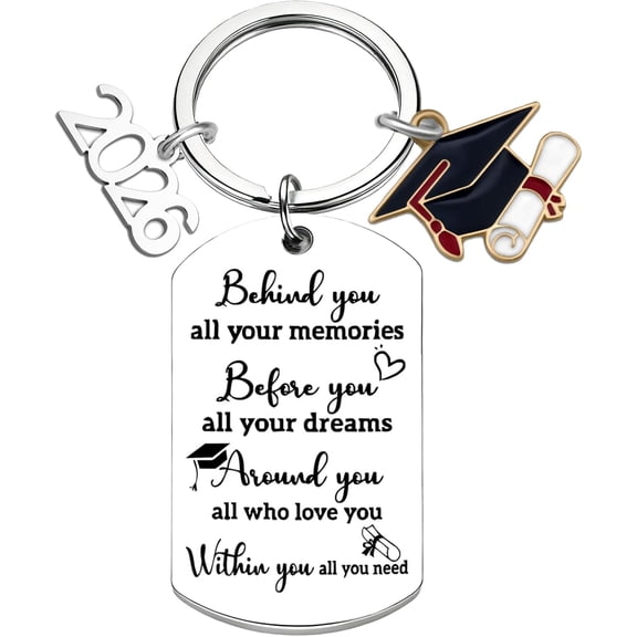 2026 Graduation Gifts for Her Him Senior Class Of 2026 Graduation Keychain for College Students Masters Degree University College Middle High School Grad Senior Gifts 2026 Souvenir