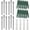 4, variant on Heavy Duty Steel Tree Stake Kits,Tree Staking and Supports Kits for Young Trees Against Bad Weather, Include 3 PCS Tree Straps for Staking,3 PCS 11.8 Inch Tree Stakes and 31.2 Feet Rope for Anchoring