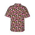 thumbnail image 3 of Picia Strawberry Gentle Cotton Regular Fit Short Sleeve Casual Hawaiian Shirt for Men-Small, 3 of 9